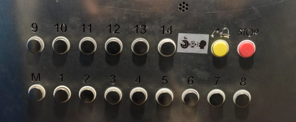 Elevator Button Stock Photos