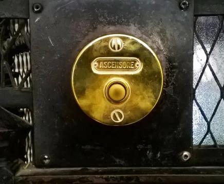 Elevator button Stock Photos