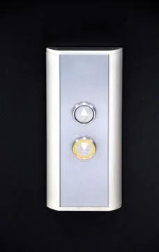 Elevator buttons Stock Photos