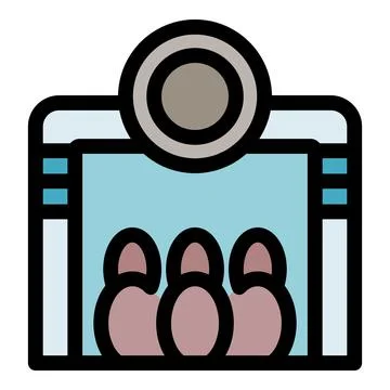 Elevator carrying passengers going up or down inside building Stock Illustration