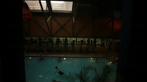 Elevator In The City Stock Footage 43440339