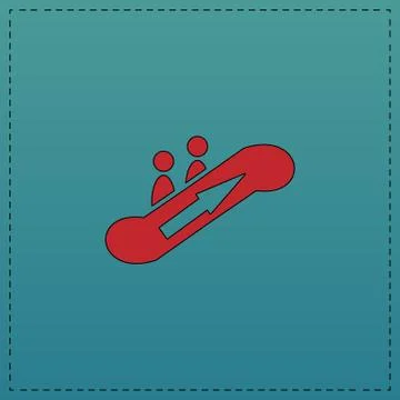 Elevator computer symbol Stock Illustration