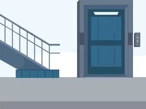 Elevator Concept Illustration Ilustración de archivo