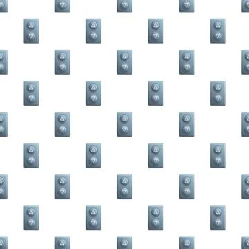 Elevator control panel button seamless pattern 스톡 일러스트