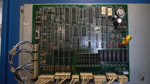 Elevator control panel Video stock 105511340