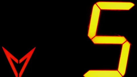 Elevator. Digital display Stock Footage 88339651