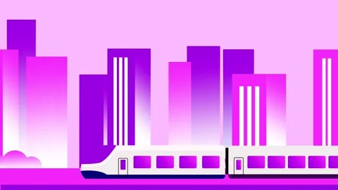 Elevator Direction Icon Video stock 332626769