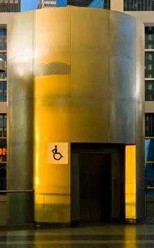 Elevator for disabled people 写真素材