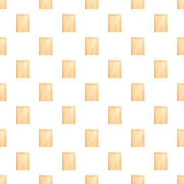 Elevator doors repeating seamless pattern design Stock Illustration