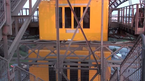 Elevator At The Eiffel Tower In Paris, France Stock Footage 158604447