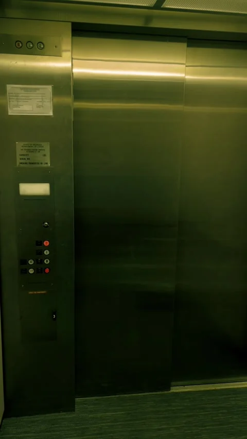 In the elevator Stock Footage 279522955