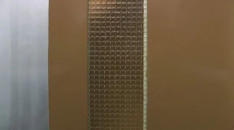 Elevator going down Stock Footage 34733093