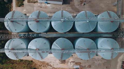 Elevator - grain processing complex for compound feeds Vidéo 164586889