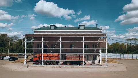 Elevator - grain processing complex for compound feeds Vidéo 164587569