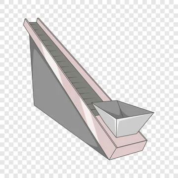 Elevator icon, cartoon style Stock Illustration