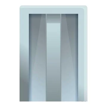 Elevator icon, cartoon style Stock Illustration