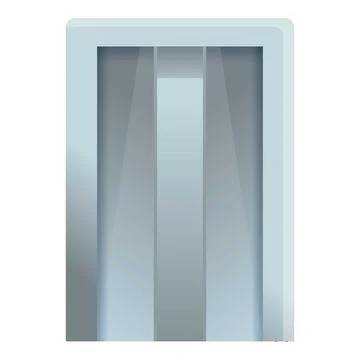 Elevator icon, cartoon style Stock Illustration