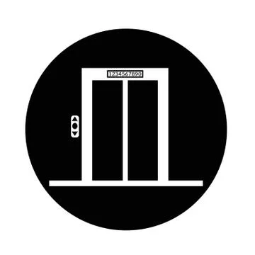 Elevator icon Stock Illustration
