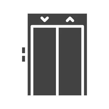 Elevator Icon Image. Ilustración de archivo