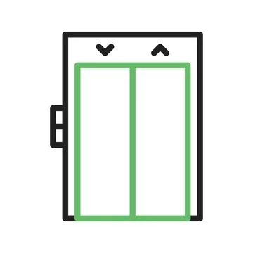 Elevator Icon Image. Ilustración de archivo