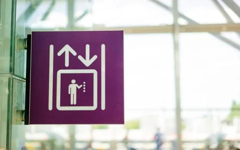 Elevator icon Stock Photos