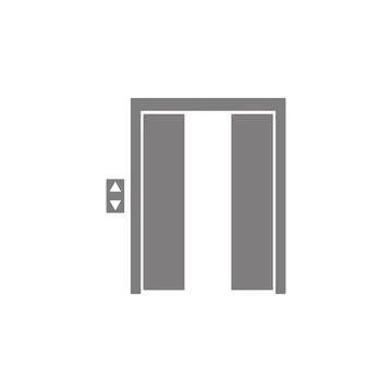 Elevator icon. Web Icon. Premium quality graphic design. Signs, outline symbols Ilustración de archivo