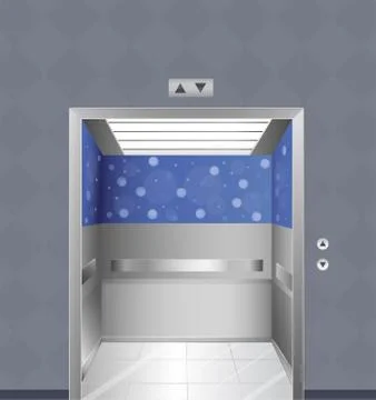 An elevator Stock Illustration