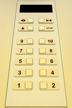 Elevator Stock Illustration