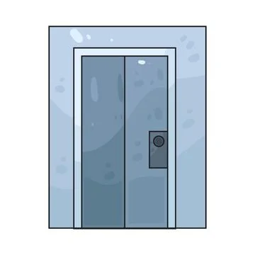 Elevator  illustration Illustrazione stock