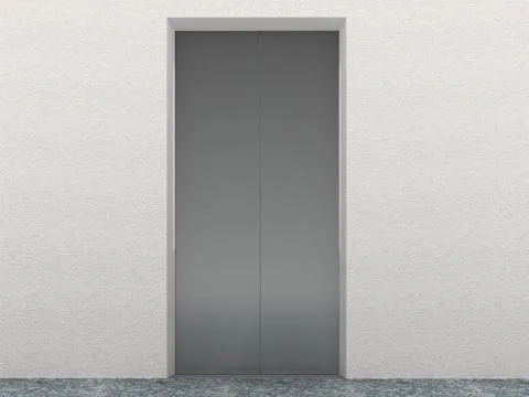Elevator Interior Stock Illustration