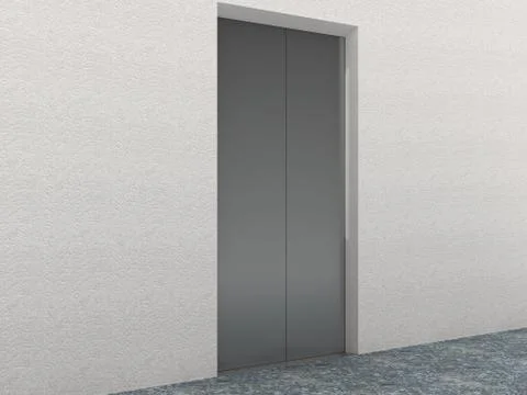 Elevator Interior Stock Illustration