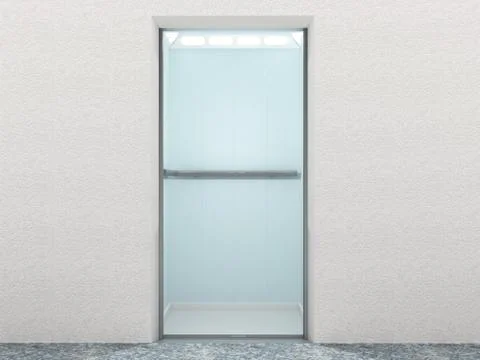 Elevator Interior Stock Illustration