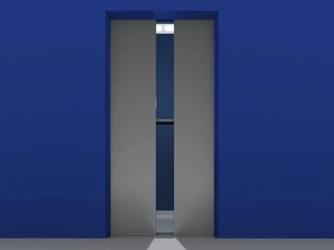 Elevator Interior Illustrazione stock