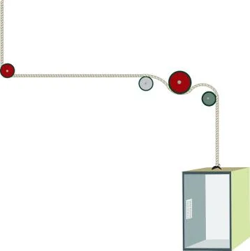 Elevator - isolated vector Ilustración de archivo