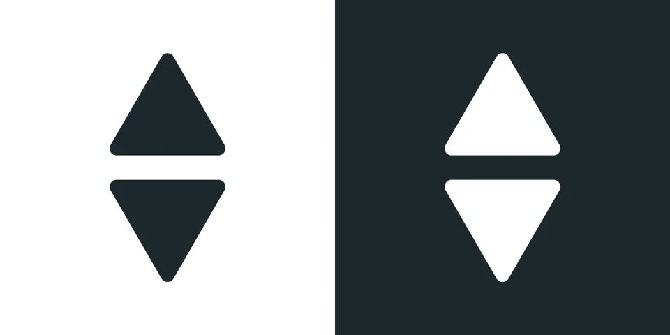 Elevator lift vector icon. Elevator sign entrance building office, lift level Ilustración de archivo