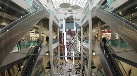 Elevator in the mall. Stock Footage 47248562