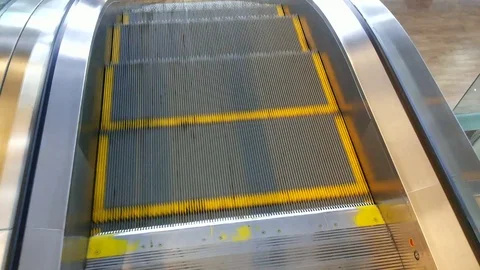 Elevator motion in shopping mall Stock Footage 98704667