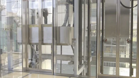 Elevator In Office Building Vídeo Stock 94641055