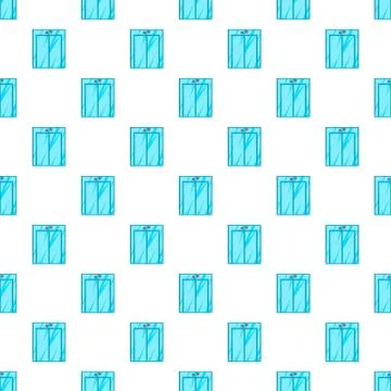 Elevator pattern, cartoon style Illustrazione stock