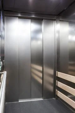 In the elevator 写真素材