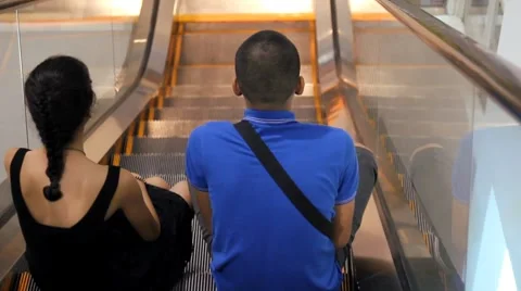 Elevator Ride Stock Footage 7733821