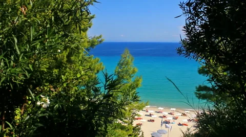 With elevator to the sea Stock Footage 42758304