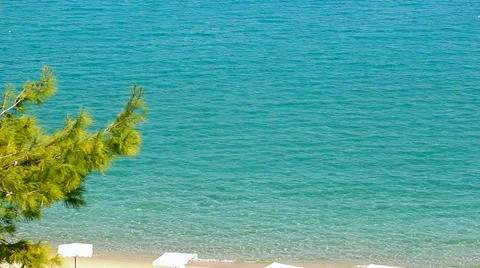 With elevator to the sea Stock Footage 42778784