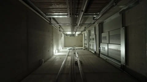 Elevator Shaft Video stock 310172638