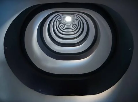 Elevator shaft inside skyscraper Elevator shaft inside skyscraper Copyrigh... Stock Photos