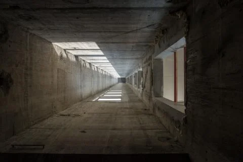 An elevator shaft Stock Photos