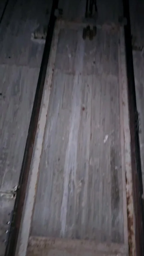 An Elevator shaft, still under construction before installing the elevator Video stock 271260911