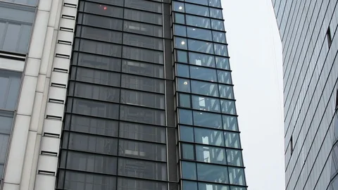 Elevator in the skyscraper  스톡 동영상 99406841