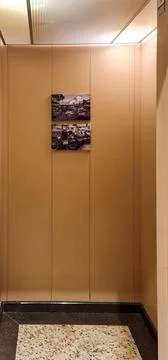 Elevator Song with Frames Stock Photos