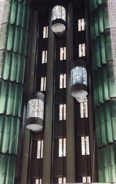 Elevator ss Stock Footage 165558549